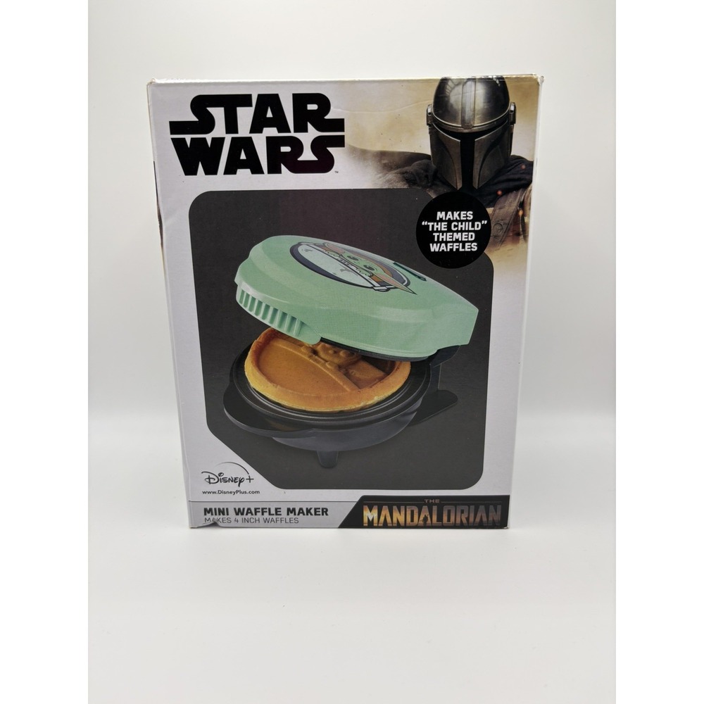 Star Wars Mini Waffle Maker Disney Grogu The Child Mandalorian 5445440 New